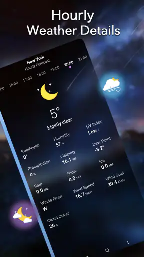 Místní předpověď počasí screenshot