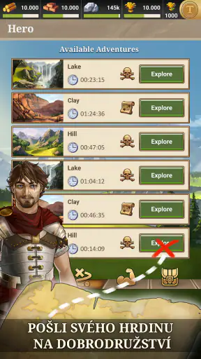 MMO strategie Travian: Legends screenshot