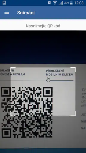 Mobilní klíč eGovernmentu screenshot