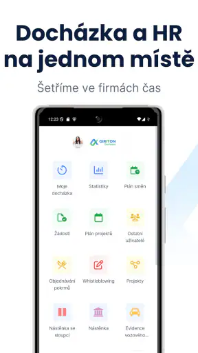 Moje docházka GIRITON screenshot