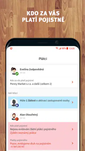 Moje VZP screenshot