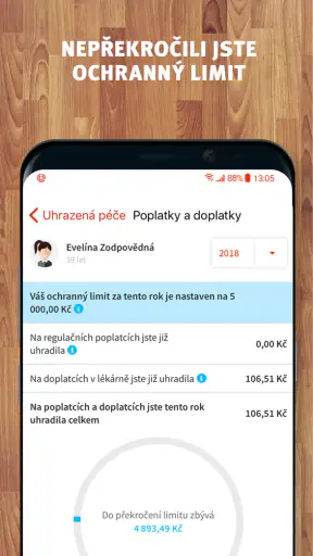 Moje VZP screenshot