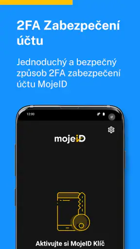 MojeID Klíč screenshot