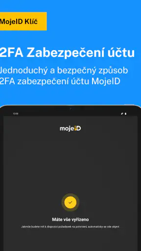 MojeID Klíč screenshot