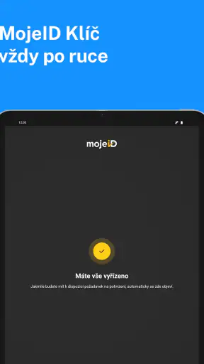 MojeID Klíč screenshot