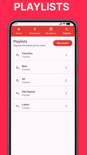 Mp3 Music Downloader app screenshot