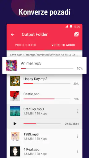 MP4 to MP3 - Video to Audio screenshot