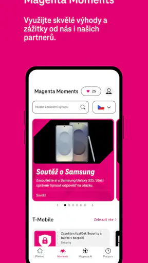 Můj T-Mobile screenshot