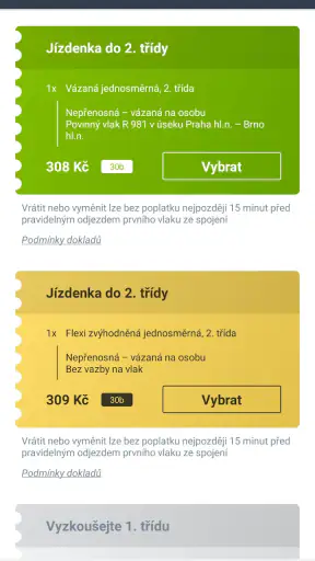 Můj vlak screenshot