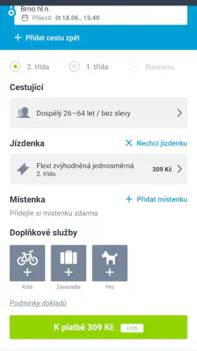 Můj vlak screenshot