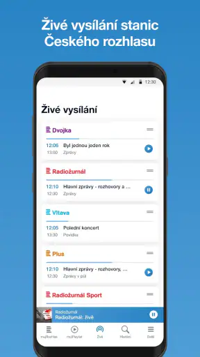 mujRozhlas - Český rozhlas screenshot