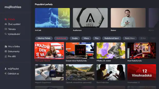 mujRozhlas - Český rozhlas screenshot