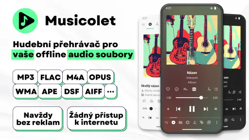 Musicolet Hudební přehrávač screenshot