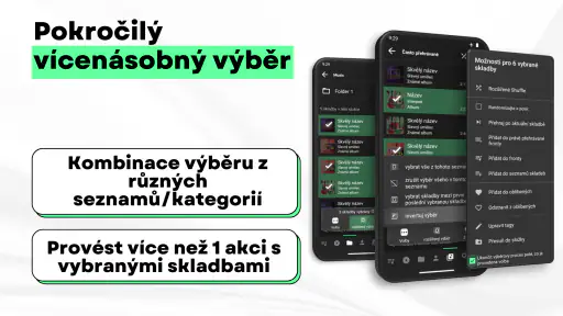 Musicolet Hudební přehrávač screenshot