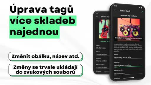 Musicolet Hudební přehrávač screenshot