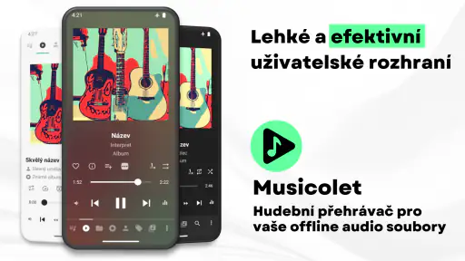 Musicolet Hudební přehrávač screenshot