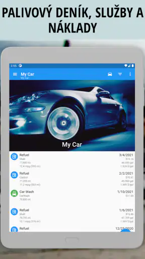 My Car - Sledování spotřeby screenshot