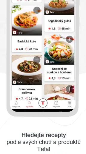 My Tefal, inspirativní recepty screenshot