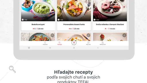 My Tefal, inspirativní recepty screenshot