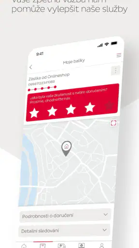 myDPD screenshot