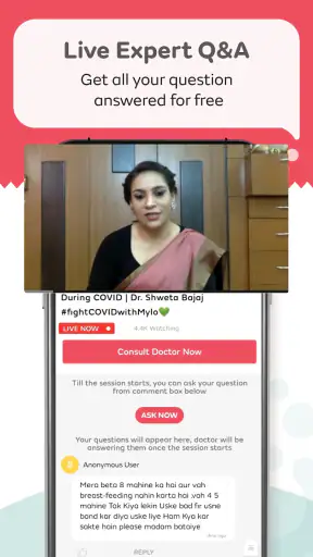Mylo Pregnancy & Parenting App screenshot