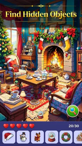 Najít objekty screenshot