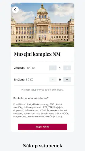 Národní muzeum v kapse screenshot