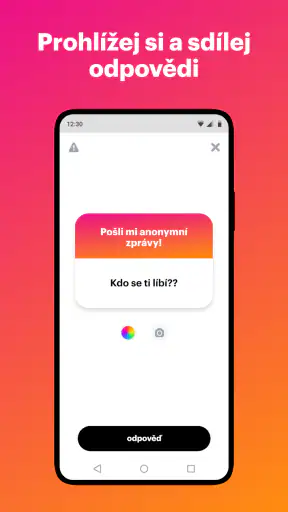 NGL - anonymní q&a screenshot