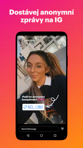 NGL - anonymní q&a screenshot