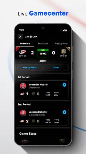 NHL screenshot