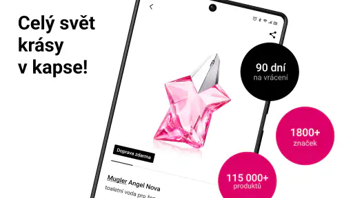 Notino: parfémy a kosmetika screenshot