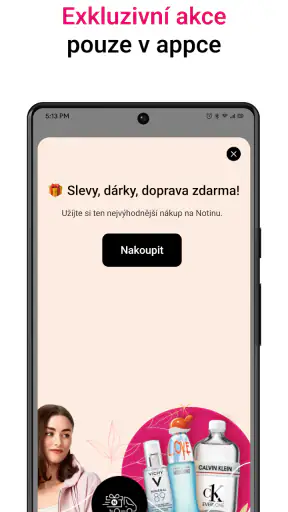 Notino: parfémy a kosmetika screenshot