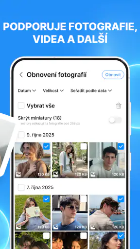 Obnova Smazaných Souborů screenshot