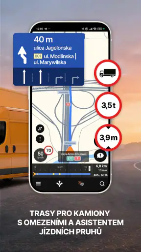 Odysseus Truck Navigation screenshot