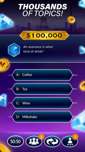 Official Millionaire Game screenshot