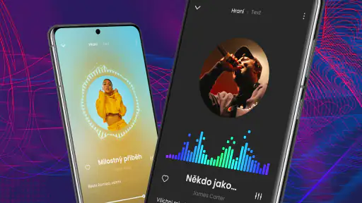 Offline hudební přehrávač screenshot