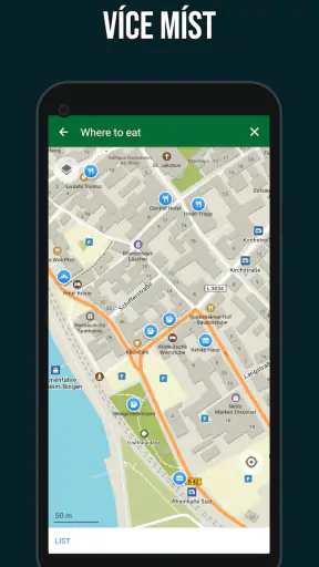 Organic Maps・mapy offline, GPS screenshot