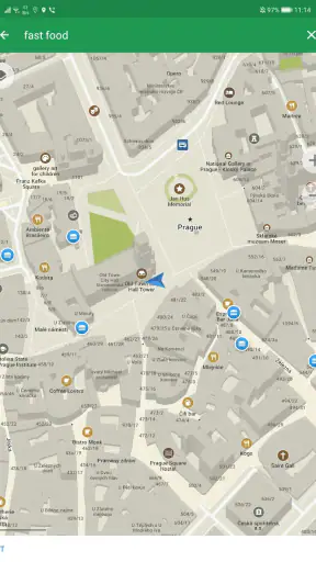 Organic Maps・mapy offline, GPS screenshot