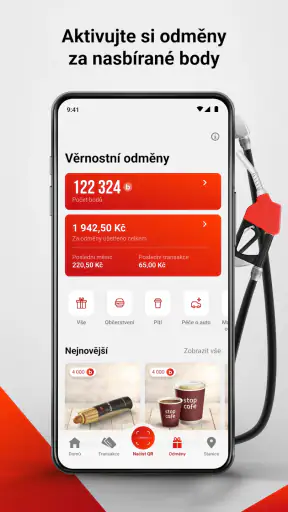 ORLEN aplikace screenshot