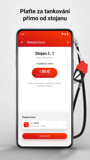 ORLEN aplikace screenshot
