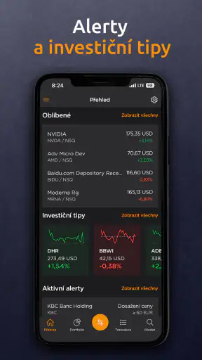 Patria Finance screenshot