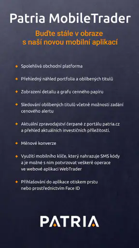 Patria Finance screenshot