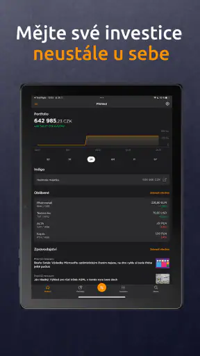 Patria Finance screenshot