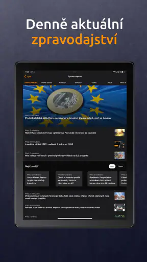 Patria Finance screenshot
