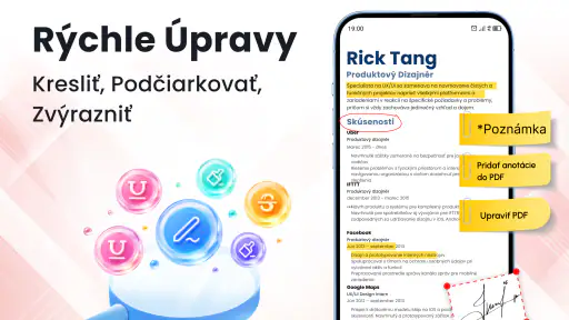 PDF Čítačka - Čítanie, Úpravy screenshot