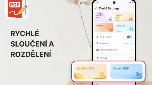 PDF Čtečka a PDF Upravovač screenshot