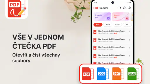 PDF čtečka a prohlížeč PDF screenshot