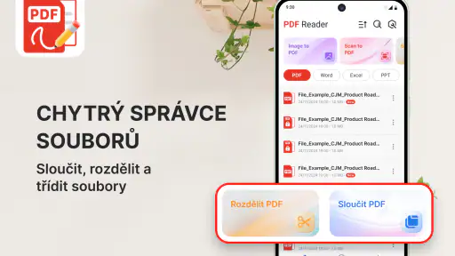 PDF čtečka a prohlížeč PDF screenshot