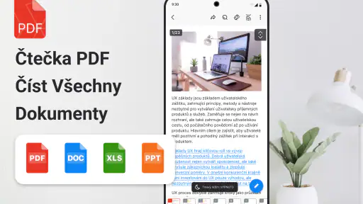 PDF ProX: PDF Čtečka & Editor screenshot