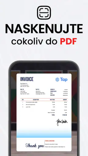 PDF Skenování - TapScanner screenshot